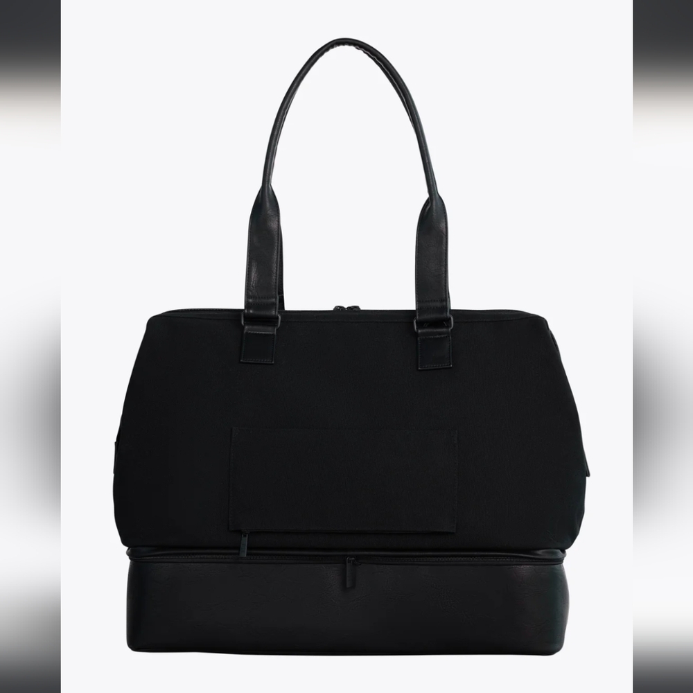 The Beis Black Weekender Bag